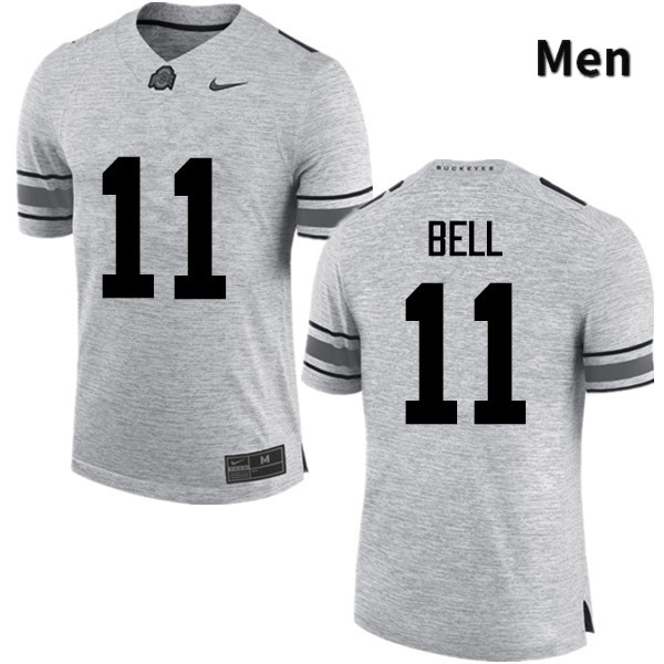 Ohio State Buckeyes Vonn Bell Men's #11 Gray Game Stitched College Football Jersey